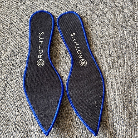 Rothy's The Point Ballet Flats Women’s Deep Purple Textile Size: 9.5 - Picture 6 of 16